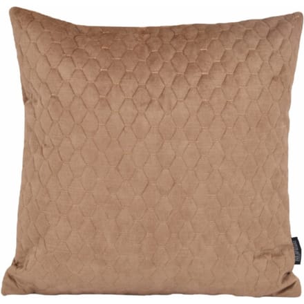Gek op kussens! Sierkussen nera velvet brown | 45 x 45 cm | polyester