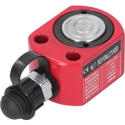 Aparte Hydraulische Cilinder Rood Ultra Dun Industriële Accessoires FPY 101 10T 16CC