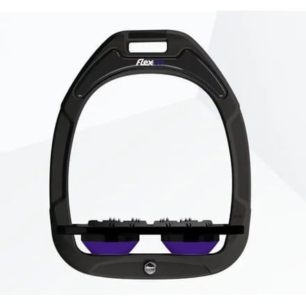 Plat Ultra Grip Zwart/Zwart/Paarse Steigeren Flex-On Green Composite