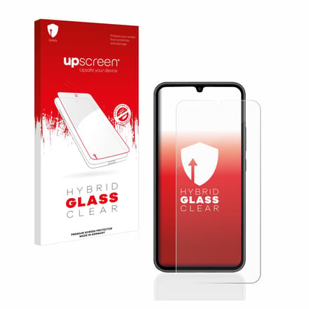 upscreen - Screenprotector voor Samsung Galaxy A34 5G - Folie Beschermfolie Beschermglas transparant