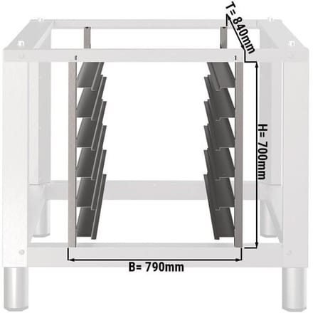 GGM Gastro Blechhalter - für Untergestell UKDV1255 Zilver