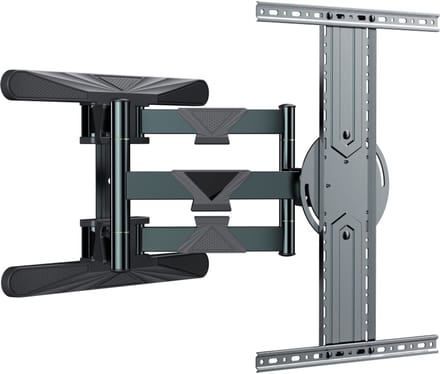 Gembird WM-80STR-01 mounting kit - full-motion - for LCD TV - rotating - Max 50 kg - recommended for 80"