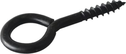 Schroefoog zwart 4.5 x 35 mm (5 stuks)