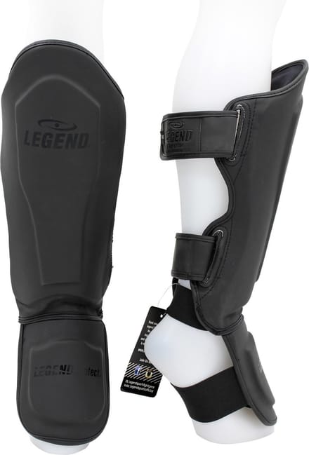 Legend Best Scheenbeschermers - Mat Zwart - S