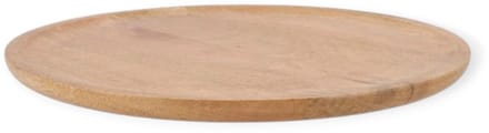 Daan Kromhout - Tray - Plate - Dienblad - Mango - Hout - 38 cm rond