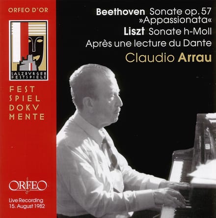 Claudio Arrau - Beethoven: Appasionata | Liszt: Sonate's 178, Après Une Lecture de Dante (CD)