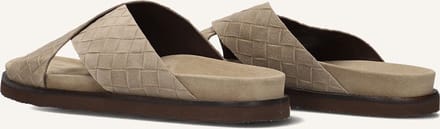 STEFANO LAURAN 26001 Slippers - Heren - Beige - Maat 46