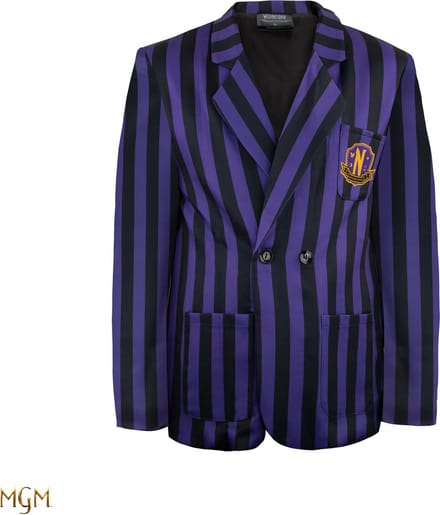 Cinereplicas Wednesday - Nevermore Academy Blazer Purple-L