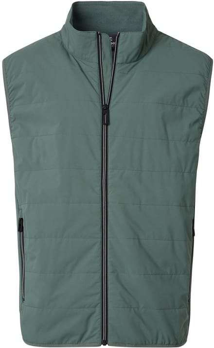 CASA MODA comfort fit bodywarmer - groen - donkerblauw
