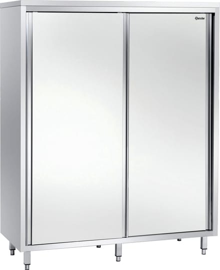 Servieskast RVS met 3 Draagplanken - 1200x600x2000(h)mm