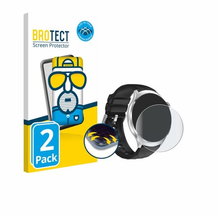 BROTECT - Screenprotector voor Knauermann Pro 4 2026 (rond) - Folie Beschermfolie matte volledig dekking 2 Stuks