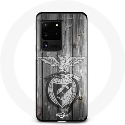 Samsung Galaxy S20 Ultra hoesje slb benfica grijze achtergrond