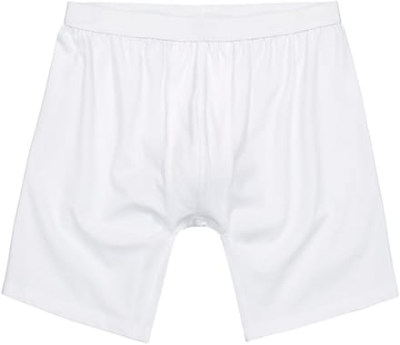 Men Plus - Heren - Longpants FLEXLASTIC® onderbroek - Sneeuwwit - Maat L