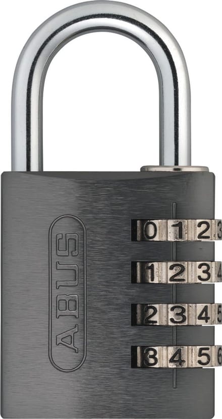 ABUS cijferslot 4 ringen titanium