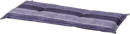 Madison tuinbankkussen Denim stripe 180x48 cm - blauw