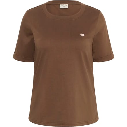 Dames-T-shirt KAFFE Curve KCArt