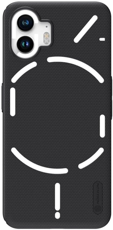 Nillkin Super Frosted Shield Nothing Phone (2) Hoesje Back Cover Zwart