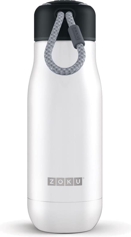 Zoku - Hydration - Thermosbeker - 350 ml - Isolerend - Lekvrij - Wit