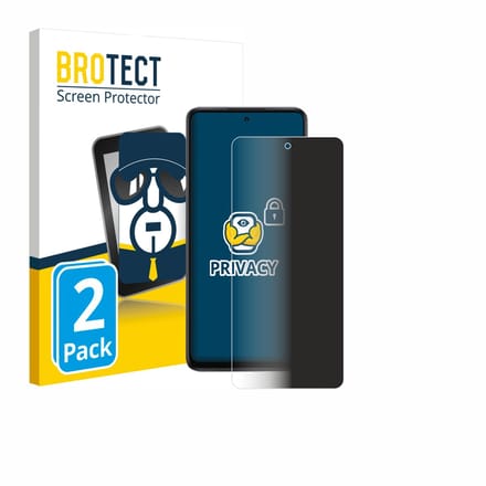 BROTECT - privacy screenprotector voor Oppo K13x - Folie Beschermfolie Blauwlichtfilter 2 Stuks