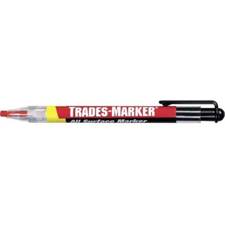 Markal Trade Marker Starter Pack Permanent marker Rood 3.8 mm