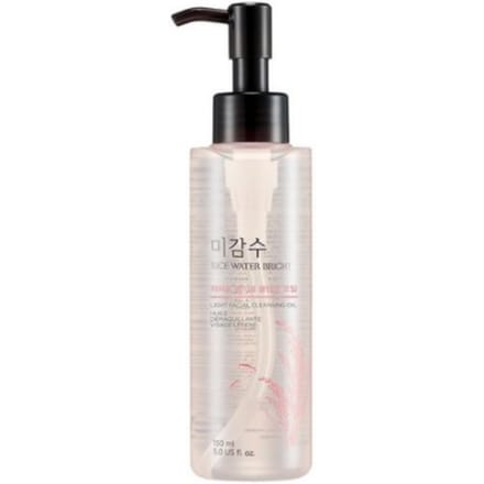 THE FACE SHOP Huile Nettoyante Lumière Vive à l'Eau de Riz 150 ml white