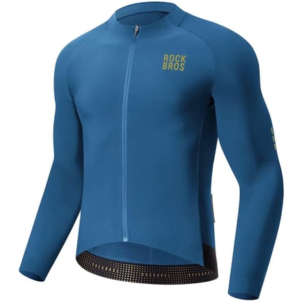 Rockbros YDWT020 Diamond Fall/Winter Cycling Jacket Size XL - Blue