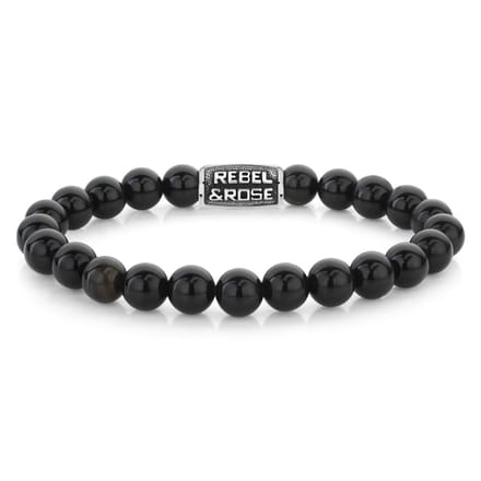 Armband - Staal/Beads | Rebel & Rose