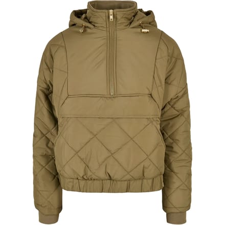 Donsjack voor dames Urban Classics oversized diamond quilted pull over