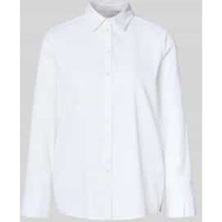 Overhemdblouse met knoopsluiting