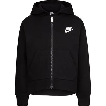 Fleece capuchontop en -broekje voor meisjes Nike Club