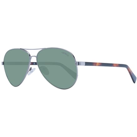 Aviator Zonnebril Metalen Montuur Groene Lens