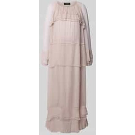 Maxi-jurk met ronde hals