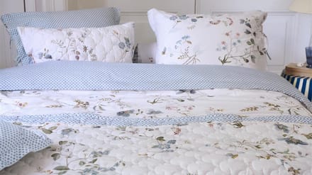 Pip Studio Kawai Flower dekbedovertrek - Lits-Jumeaux - 240x200/220 - Wit