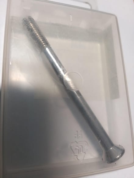 Deltafix veiligheidsbeslag schroef verzinkt 70 mm x m6 din 965 1 st.