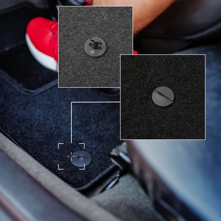 Complete set veloursmatten voor: BMW 4 G23 Cabrio (2021-2022)