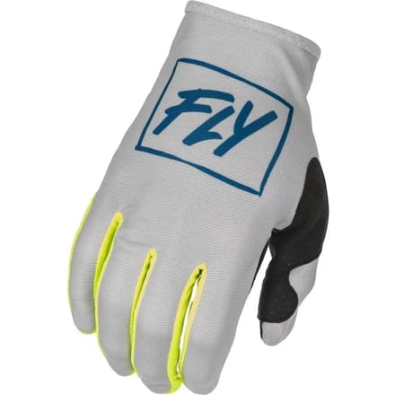 FLY Racing Lite Grijs Teal Hi-Vis - Maat S - Handschoen