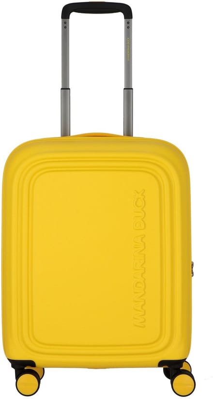 MANDARINA DUCK Logoduck + Trolley Duck Yellow Geel 55cm