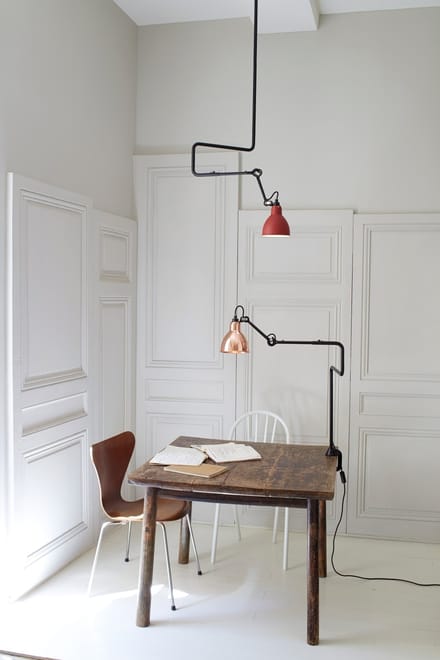 DCWéditions - LAMPE GRAS N°312 hanglamp - rood - rond