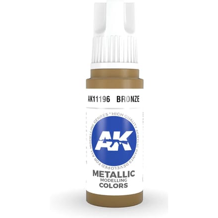 Bronze Acrylic Modelling Color - 17ml - AK-11196