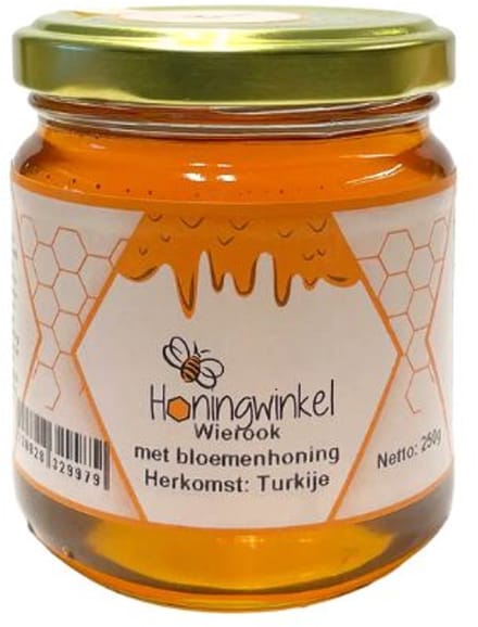 Wierook met bloemenhoning - 250g - Honingwinkel