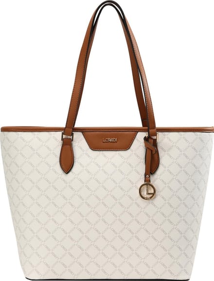 L.CREDI Handtas Filiberta Shopper White Wit