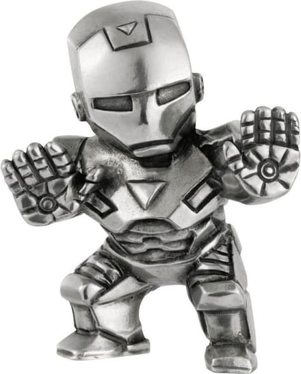 Marvel Tinnen Mini Figuur Iron Man 5 cm - Collector's Item