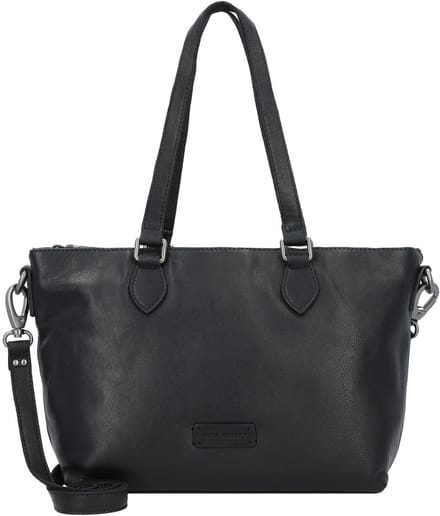 Jack Kinsky Schoudertas Leer 27 cm - Dames - schwarz