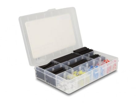 Delock 20907 Krimpkous assortiment Meerdere kleuren 2.0 mm 1.0 mm Krimpverhouding:2:1 1 stuk(s)