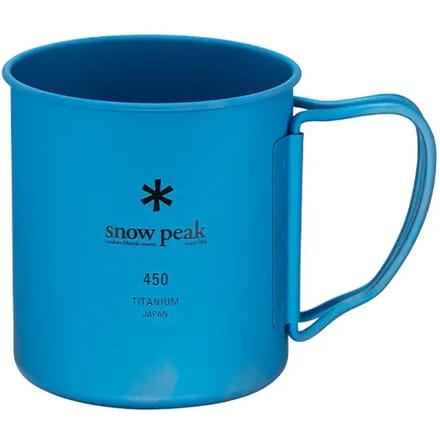 Mok in titanium enkele wand Snow Peak 450