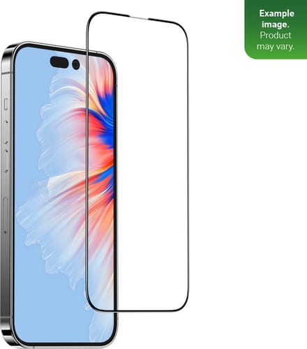 Rixus - iPhone XS Max, 11 Pro Max Gehard Glas Gebogen Rand - screenprotector