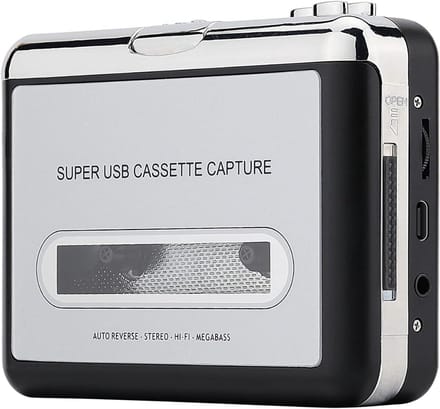 SNJY® Walkman - Casette Speler - Cassette Recorder - Grijs
