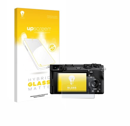 upscreen - Screenprotector voor Sony Alpha 6700 - Folie Beschermfolie Beschermglas matte