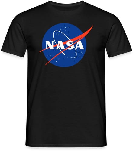 NASA klassiek logo T-Shirt Heren