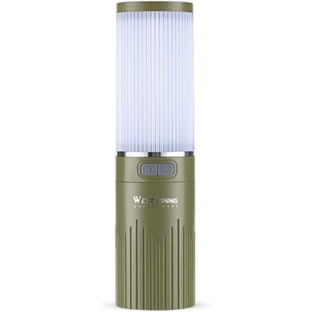 Multifunctionele campinglamp LED-campinglichtslinger Waterdichte tentlamp Werklamp met groen